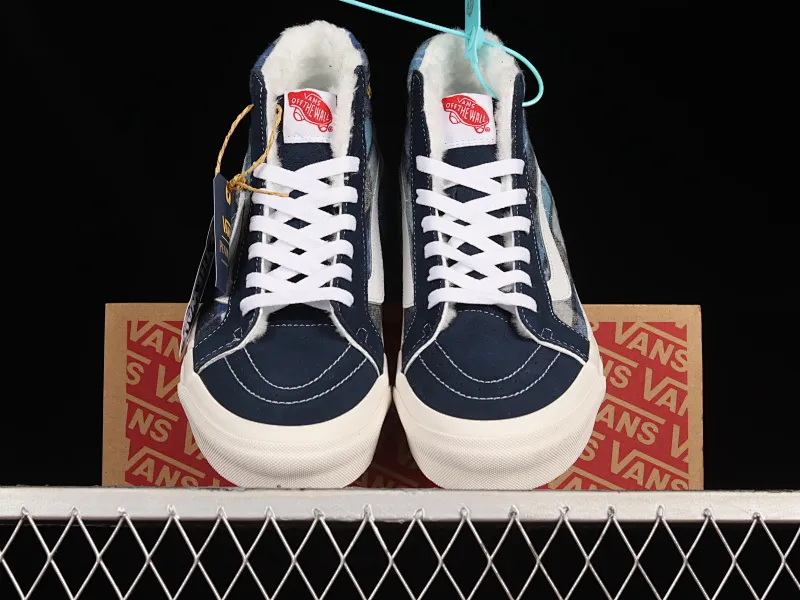 All categories Vans Vans series Vans Hi Vans high-top plus velvet Vans Sk8-Hi x Pendleton joint model plaid element high-top casual sneakers VN0A38GF9GS plus velvet